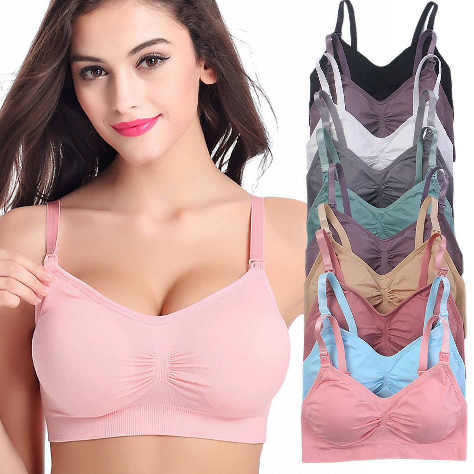 Nursing Bra Sleep - Atmungsaktive Mutterschaft Schwangere Bhs Komfort Stillen