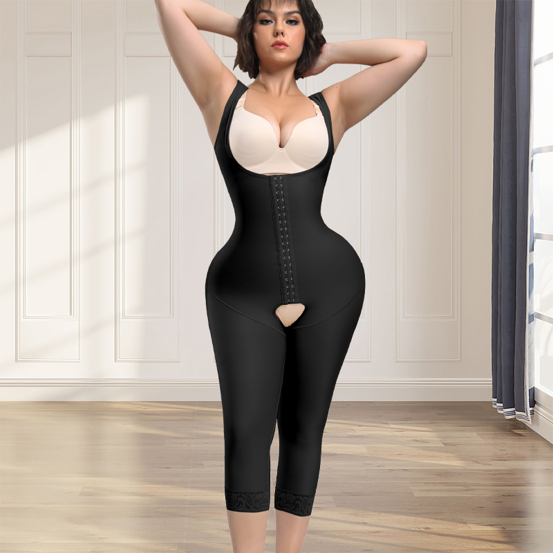 Shapewear Bodysuit Firm - Kompressions-Bauchkontrolle, Ganzkörperformer für Damen, Lipo, Post-Op-Erholung,