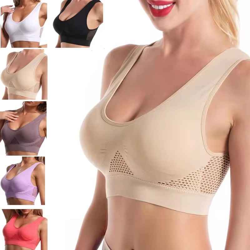 Seamless Underwear Women - Übergröße 1 Stück Damen Sport-BH Große