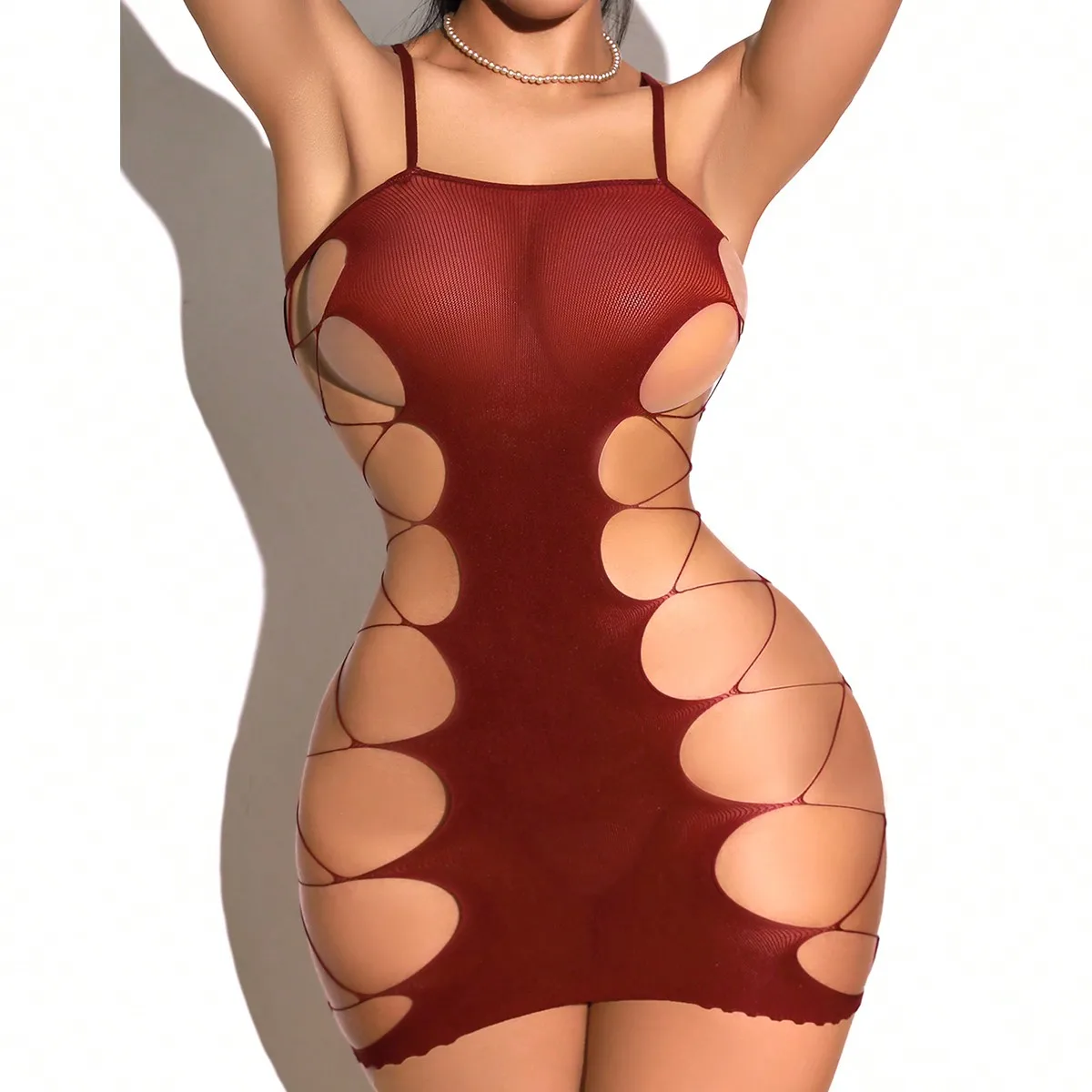Bodystocking Fishnet - Neue Mode Damen Body Strümpfe Tinghs