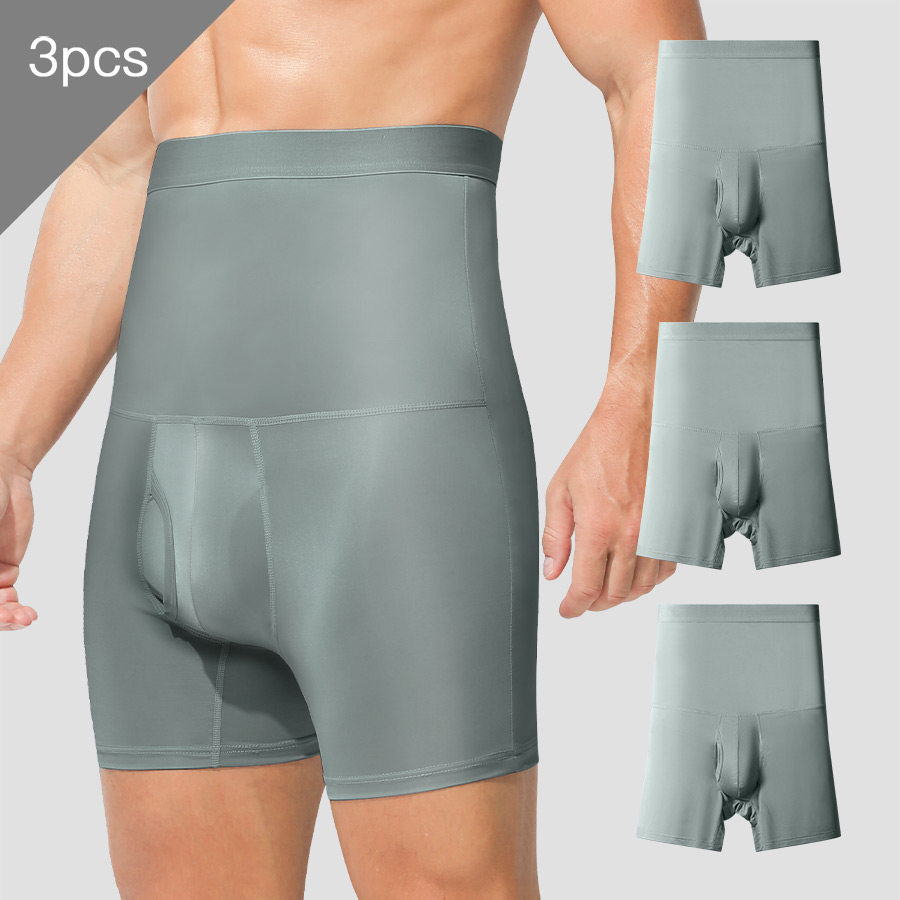Corset Waist Cinch - 3PCS Herren-Sportunterwäsche: hoch taillierte, gürteltreinigende, verlängerte,
