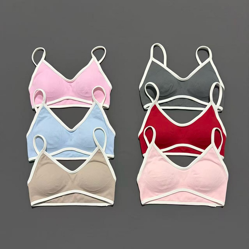 Push Up Bra Padded - Frauen Sport-Bh Einstellbar Hohe Unterstützung Gym