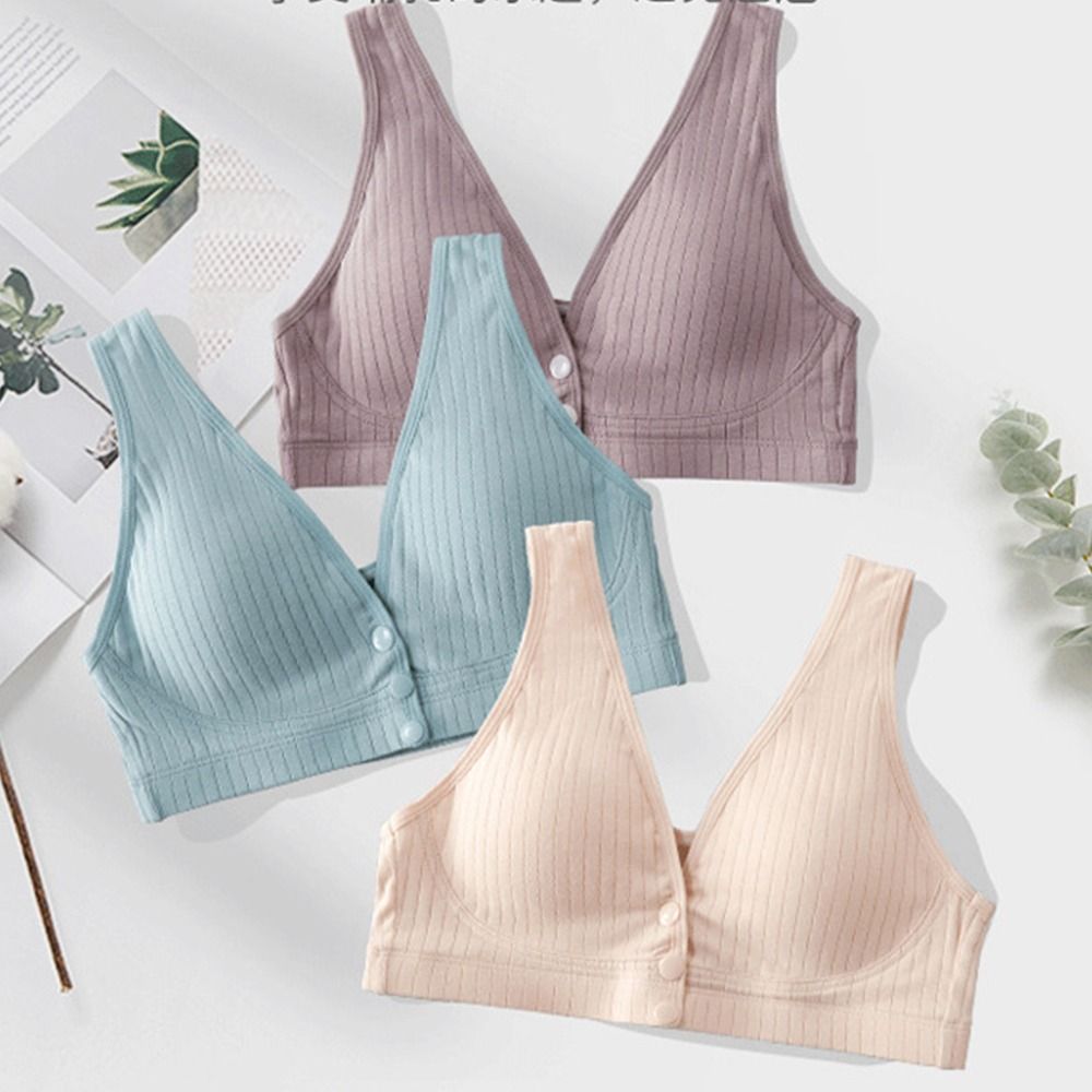 Nursing Bra Sleep - Bequeme Still-Schlaf-BHs aus Reiner Baumwolle mit