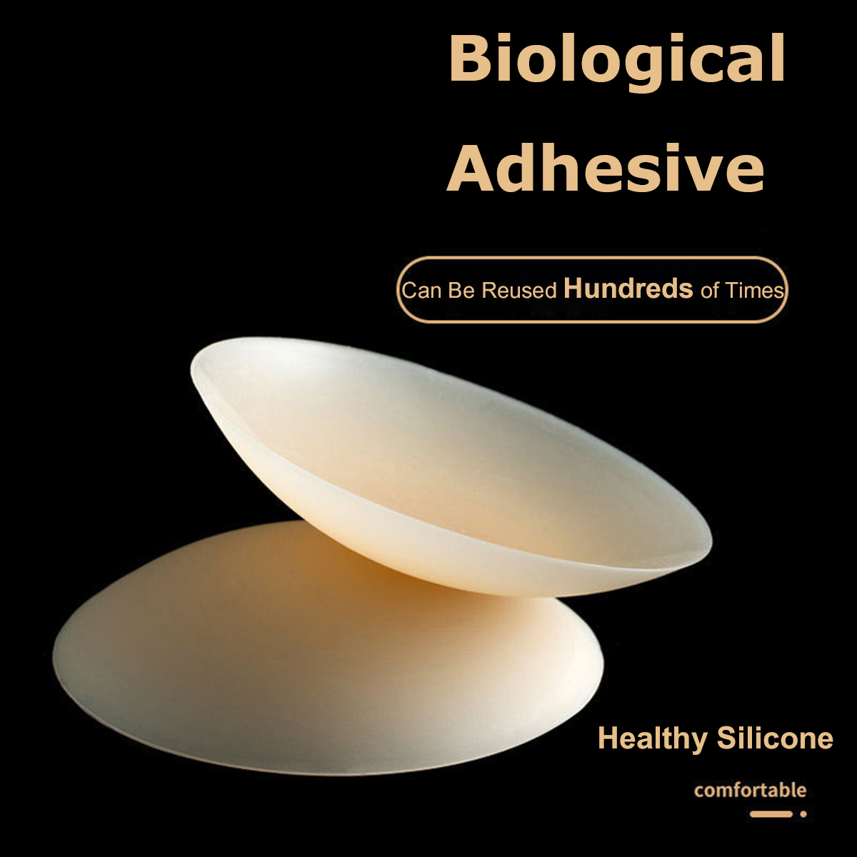 Nipple Cover Pasties - 2 Paar Gesunde, biologisch abbaubare Nippelabdeckungen,
