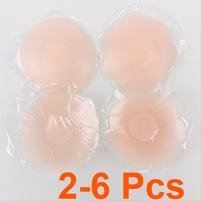 Nipple Cover Pasties - 2-6Pcs Frauen Silikon Nippel Abdeckungen Wiederverwendbare