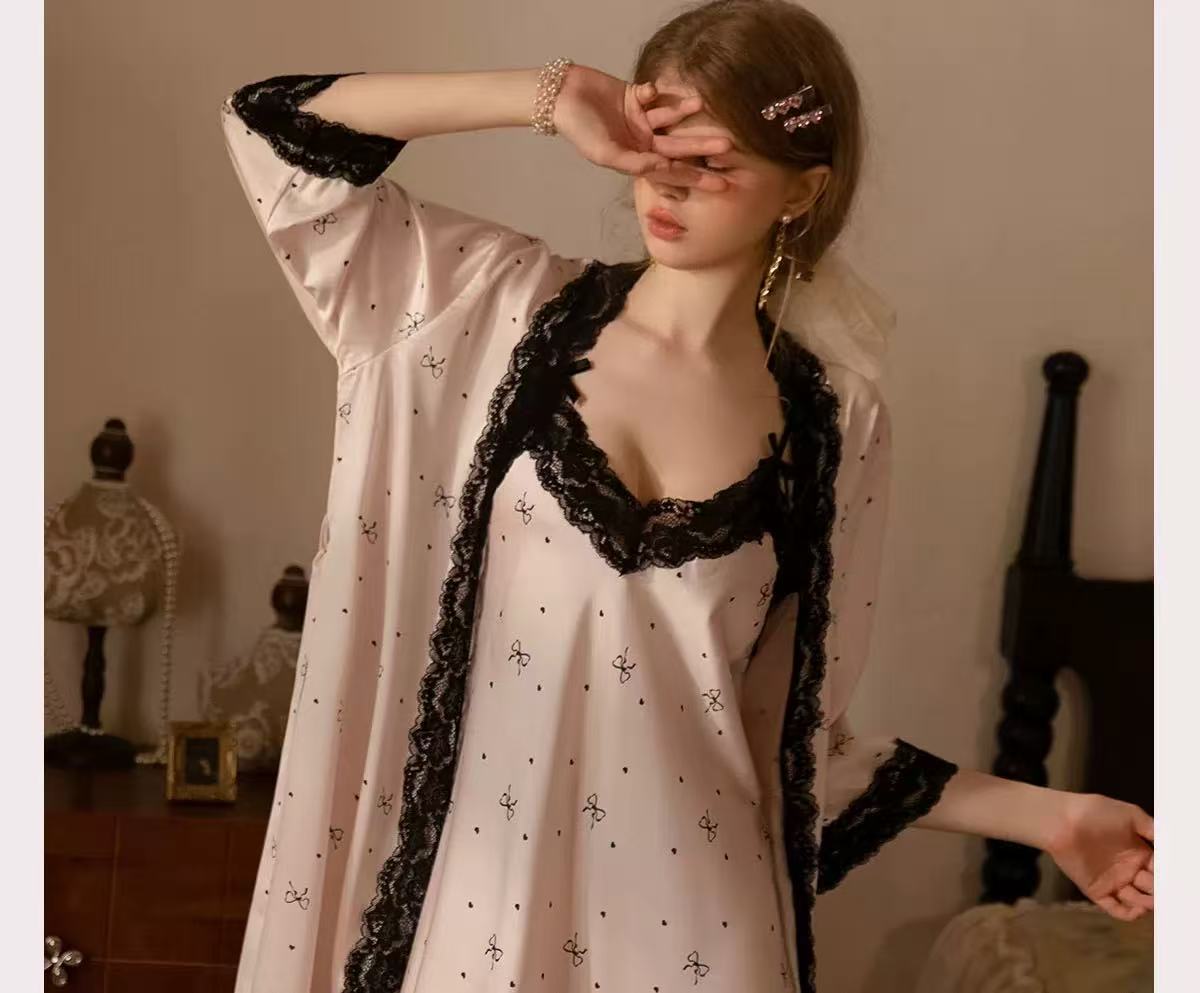 Sexy Sommer-Nachtwäsche für Da – Robe Silk Women Bewertung und Preis