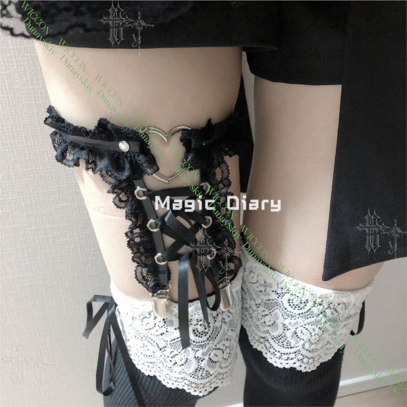 Jirai Kei Figur-Strumpfband mi – Garter Belt Set Bewertung und Preis