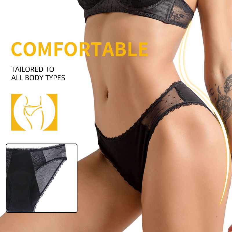 Bambus-Komfort-Damen-Periodenu – Period Panty Absorbent Bewertung und Preis