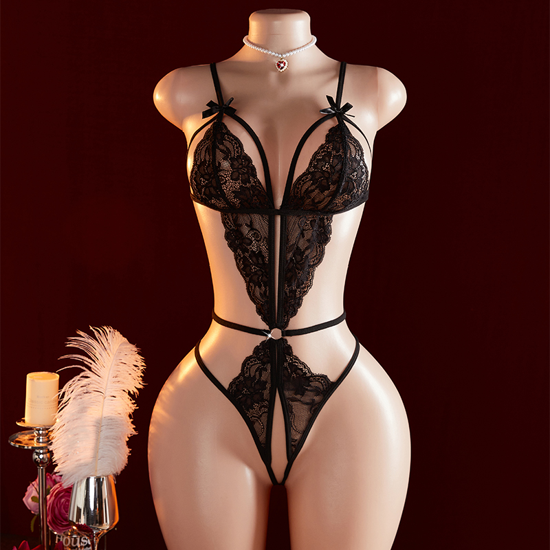 Transparente sexy einteilige h – Lace Teddy Lingerie Bewertung und Preis