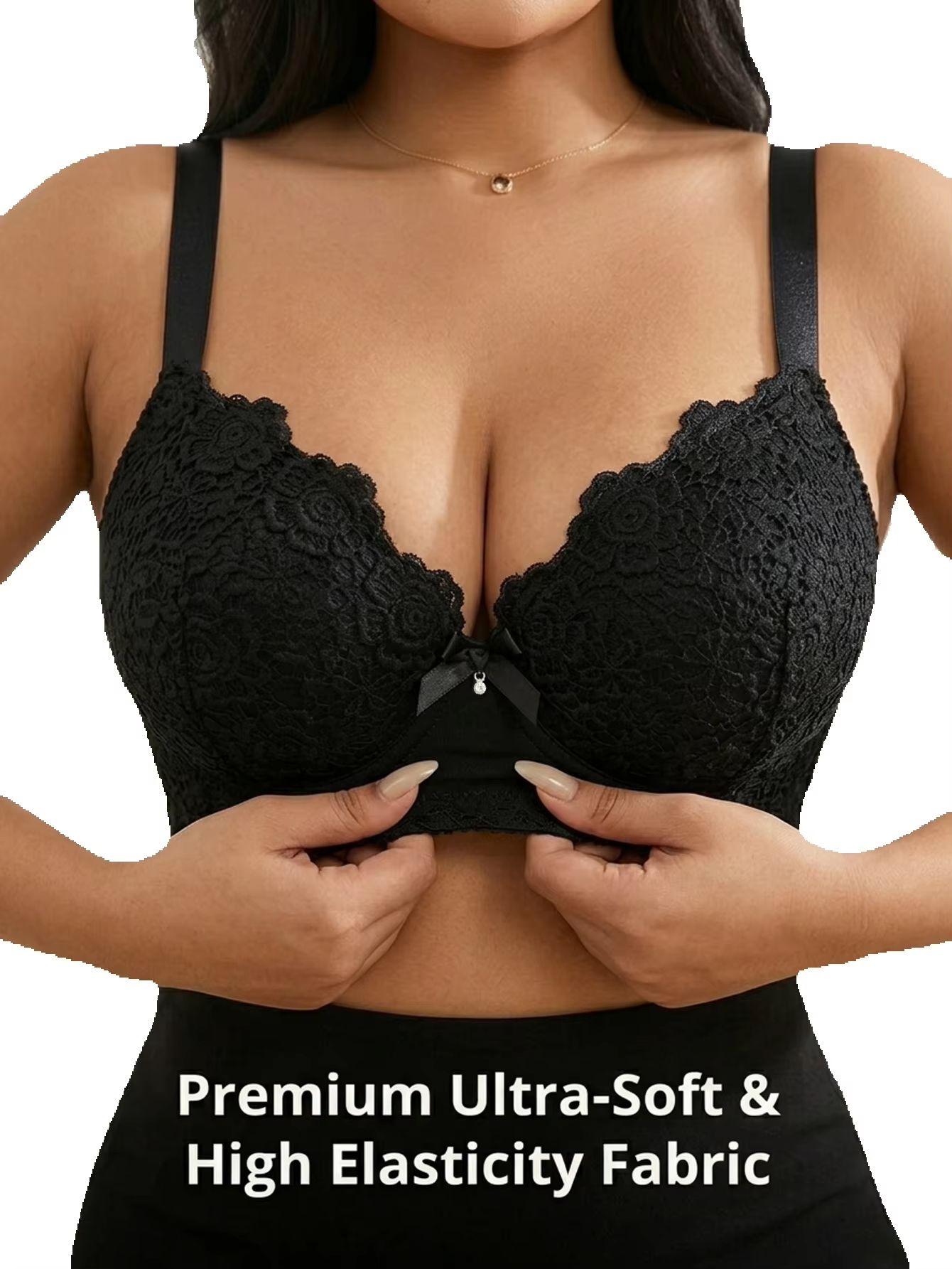 Damen Plus Size Blumenmuster P – Push Up Bra Padded Bewertung und Preis
