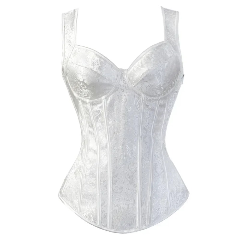 Damen-Korsett-Top mit Blumenmu – Shapewear Bodysuit Firm Bewertung und Preis