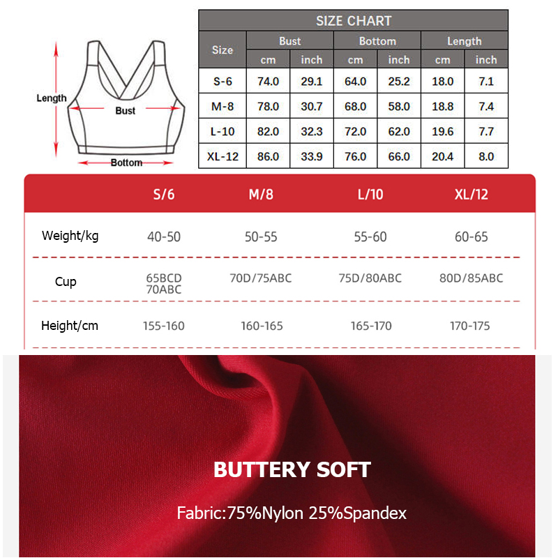 Dehnbare, weiche Sportunterwäs – Sports Bra High Impact Bewertung und Preis