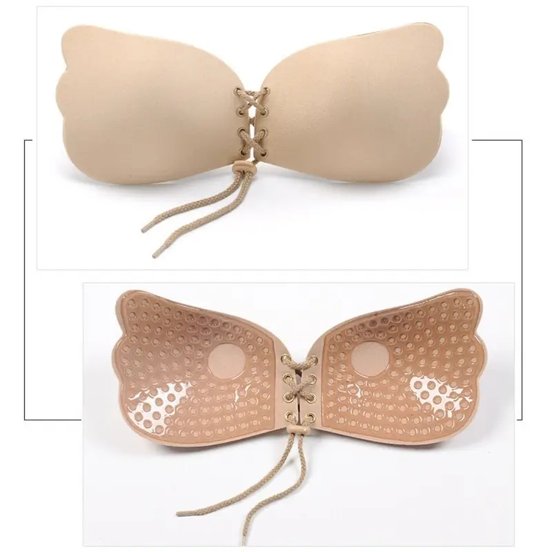 Bequemer, nahtloser, selbstkle – Silicone Bra Adhesive Bewertung und Preis