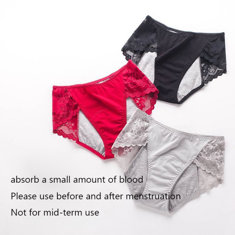 3XL Große Größe Sexy Spitze Ab – Period Panty Absorbent Bewertung und Preis