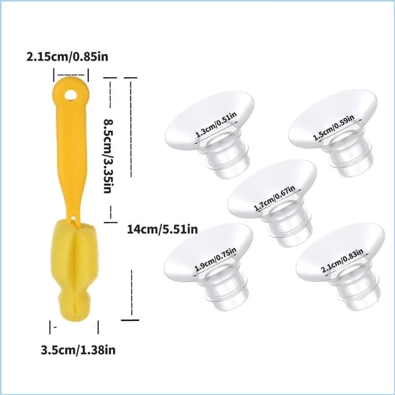 13-teiliges Flansch-Milchpumpe – Nipple Cover Pasties Bewertung und Preis