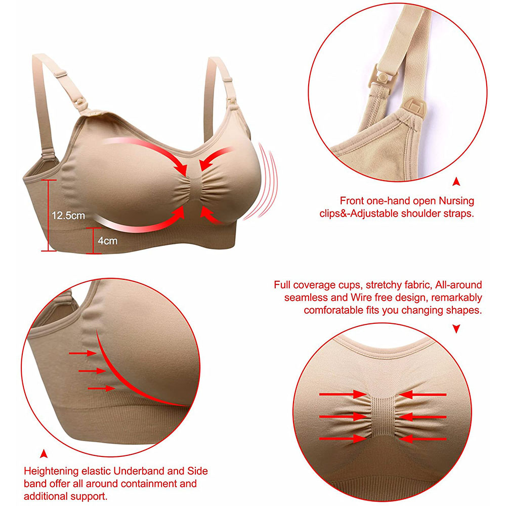 Damen Mutterschafts-Still-BH m – Nursing Bra Sleep Bewertung und Preis