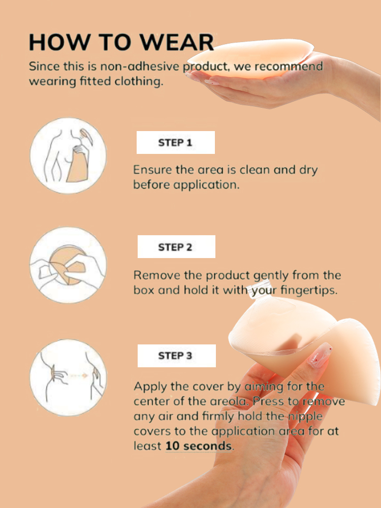 Wiederverwendbare unsichtbare  – Nipple Cover Pasties Bewertung und Preis