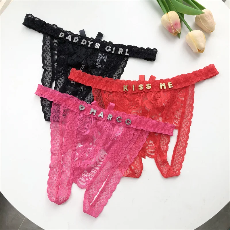 Maßge schneiderte Kristall Nam – Thong Bikini Women Bewertung und Preis