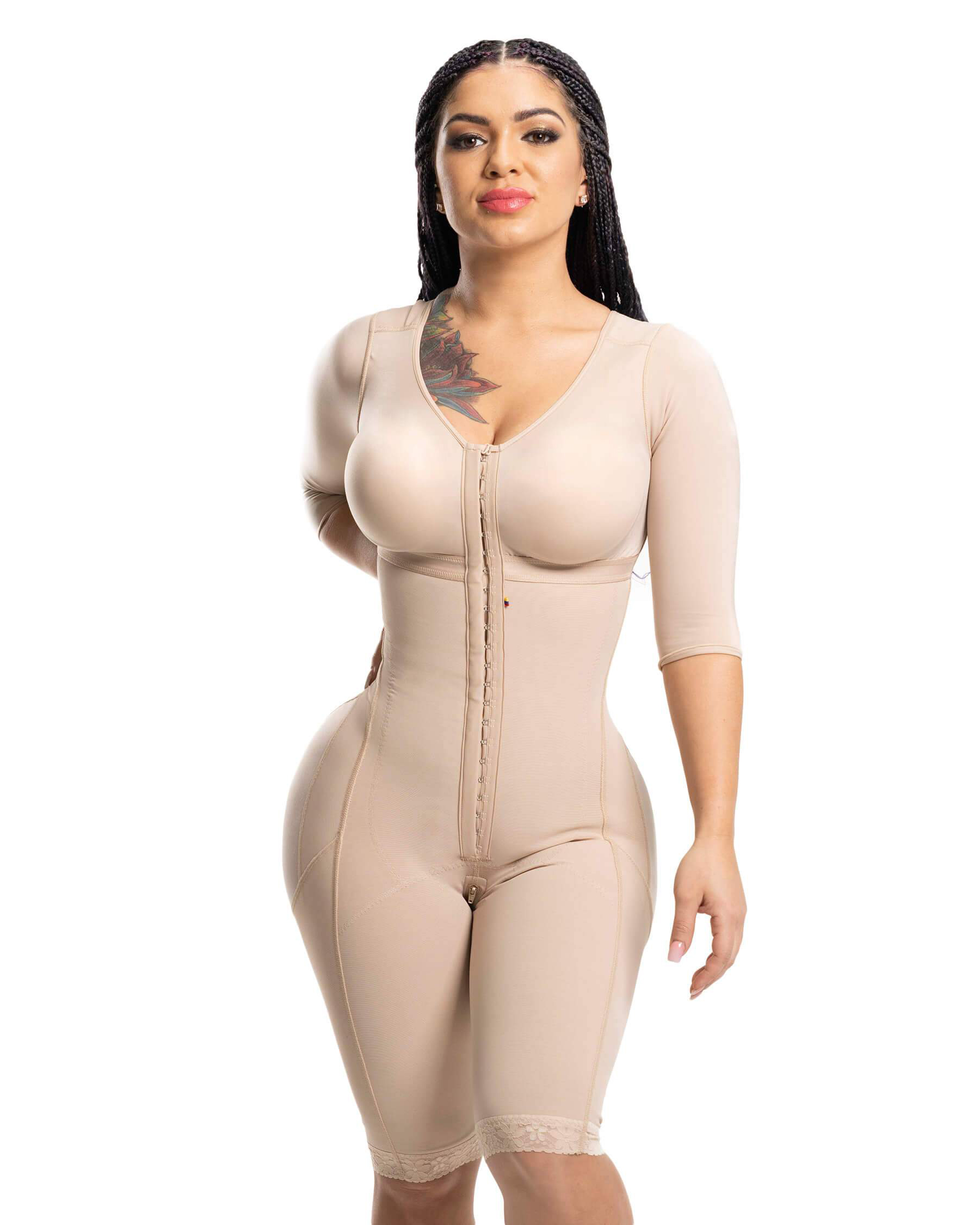 Fajas Colombianas Langarm-Ganz – Shapewear Bodysuit Firm Bewertung und Preis