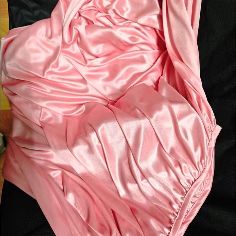 Glänzender Eisseide-Nachthemd  – Robe Silk Women Bewertung und Preis