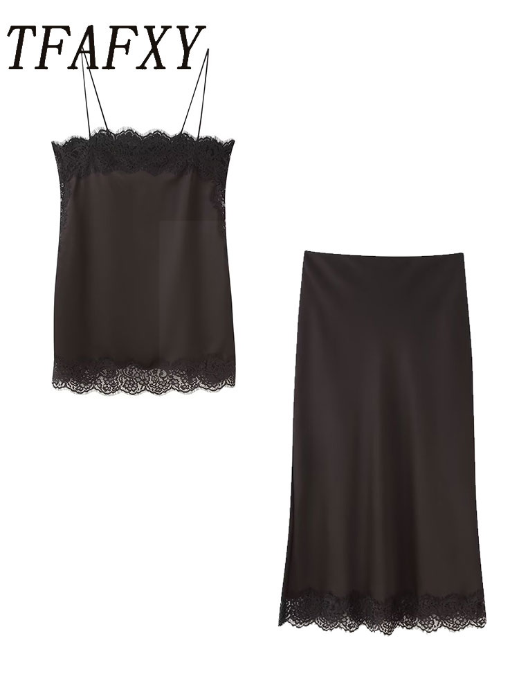 TFAFXY Vintage Casual Frauen B – Cami Top Lace Bewertung und Preis