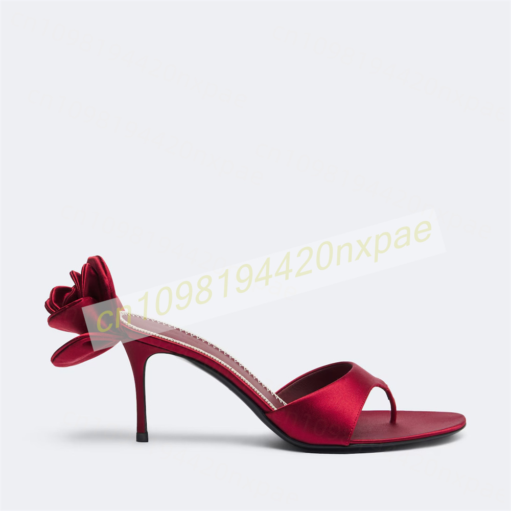 Damen Rote Satin Thong Mule Sa – Slip Dress Satin Bewertung und Preis