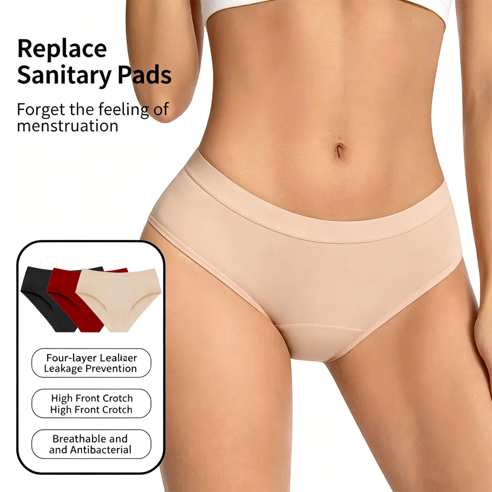 3Pcs Heavy Flow Menstruations  – Period Panty Absorbent Bewertung und Preis