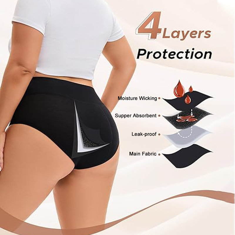 3Pcs Heavy Flow Menstruations  – Period Panty Absorbent Bewertung und Preis