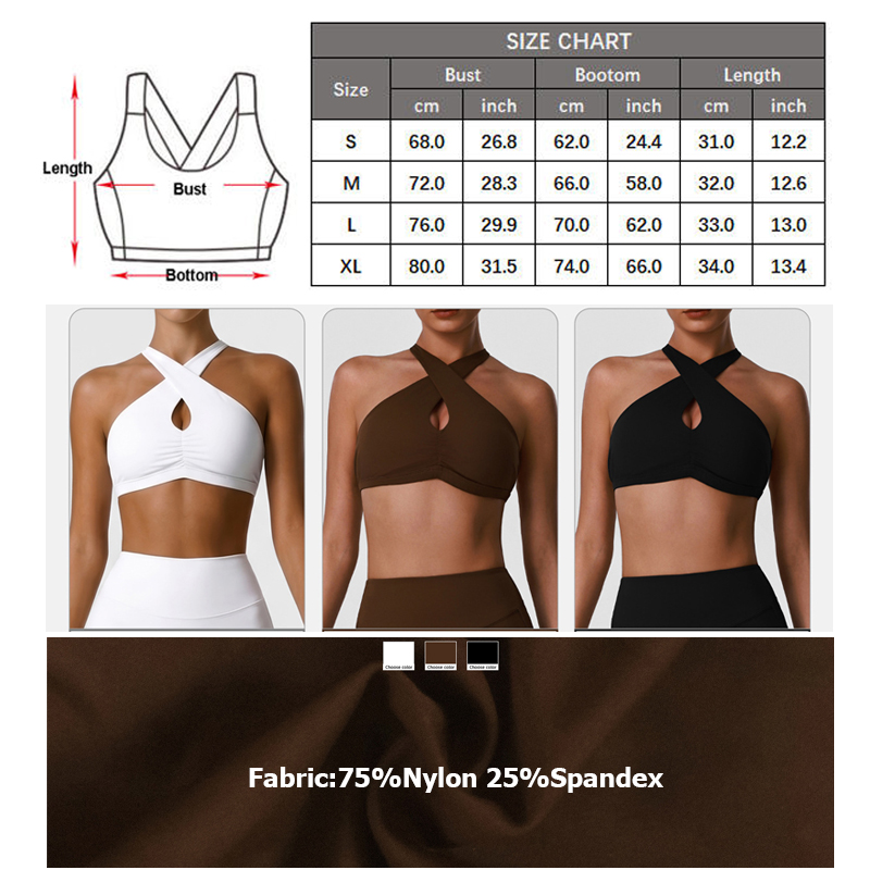 Damen Weiche Sportunterwäsche  – Sports Bra High Impact Bewertung und Preis