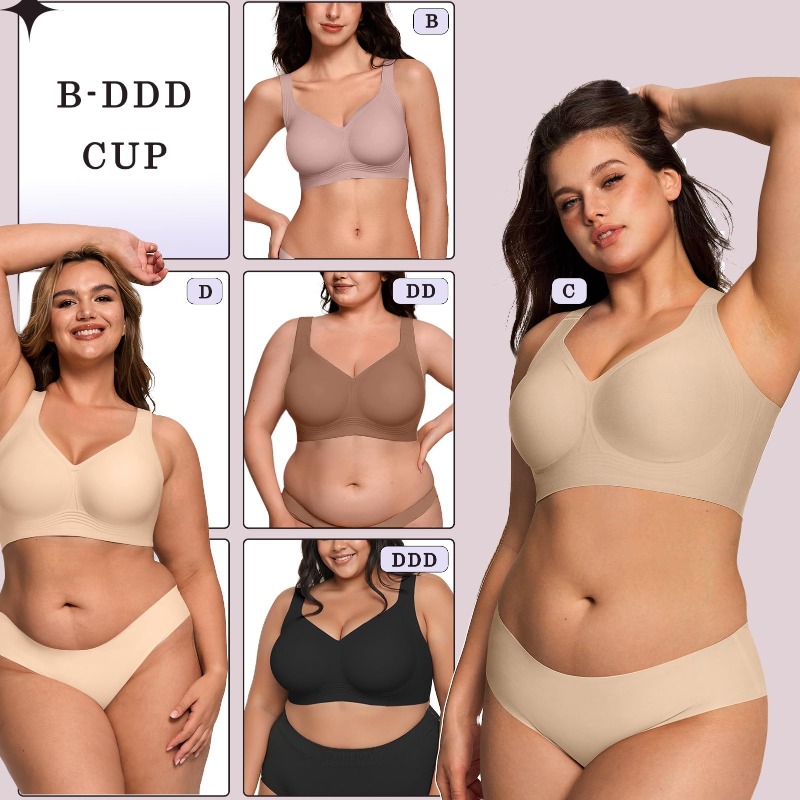 Übergrößen Wireless Jelly BH f – Push Up Bra Padded Bewertung und Preis