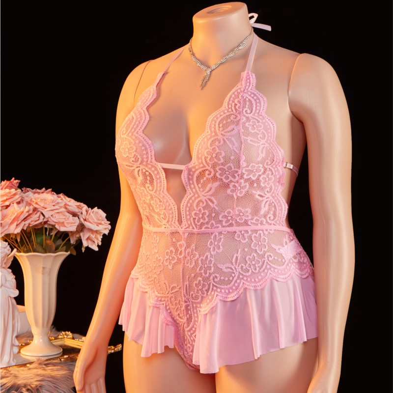 Übergröße 1XL-4XL Teddy Transp – Lace Teddy Lingerie Bewertung und Preis