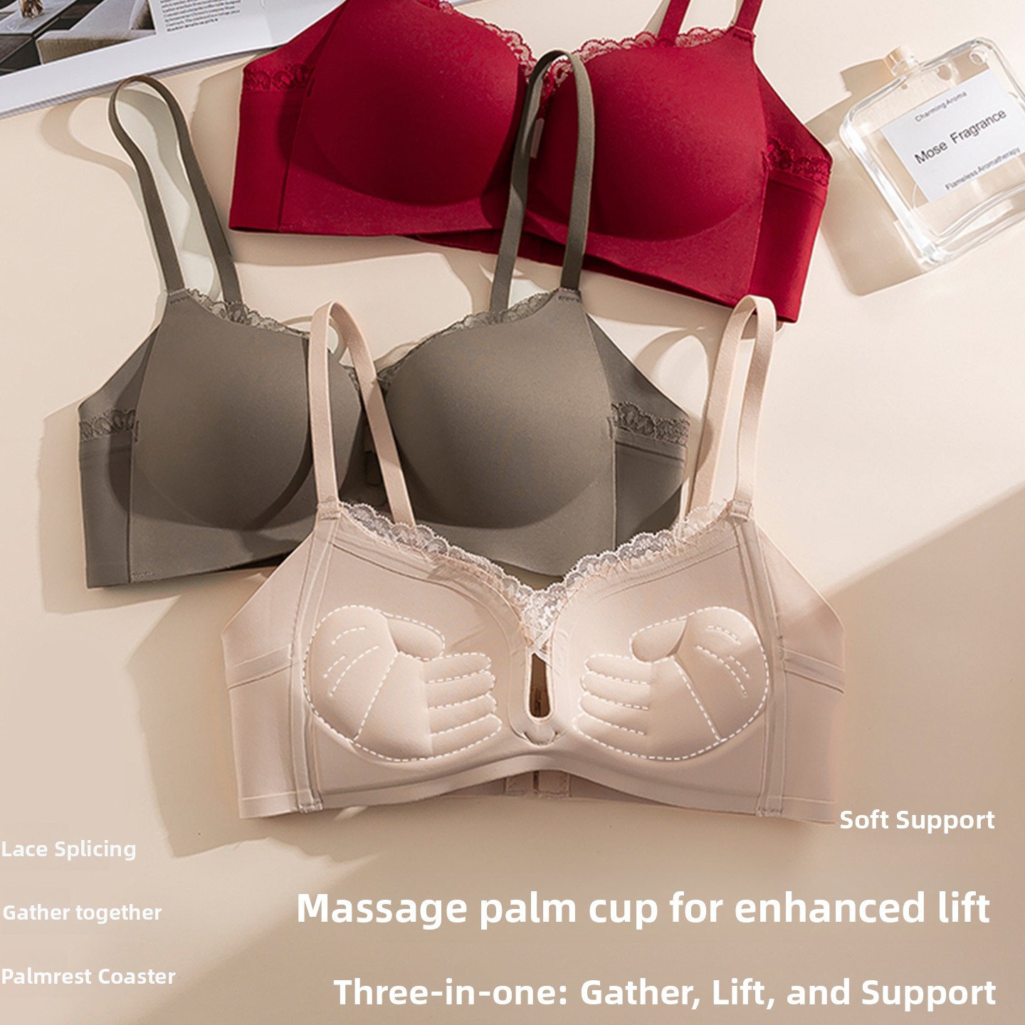 Reines KUCLUT Spitzen-Palm-Cup – Seamless Underwear Women Bewertung und Preis