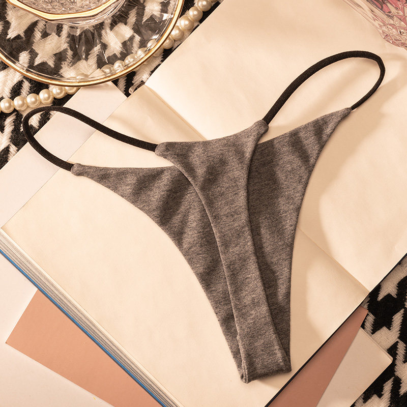 Baumwoll-Tanga mit Niedriger T – Seamless Underwear Women Bewertung und Preis