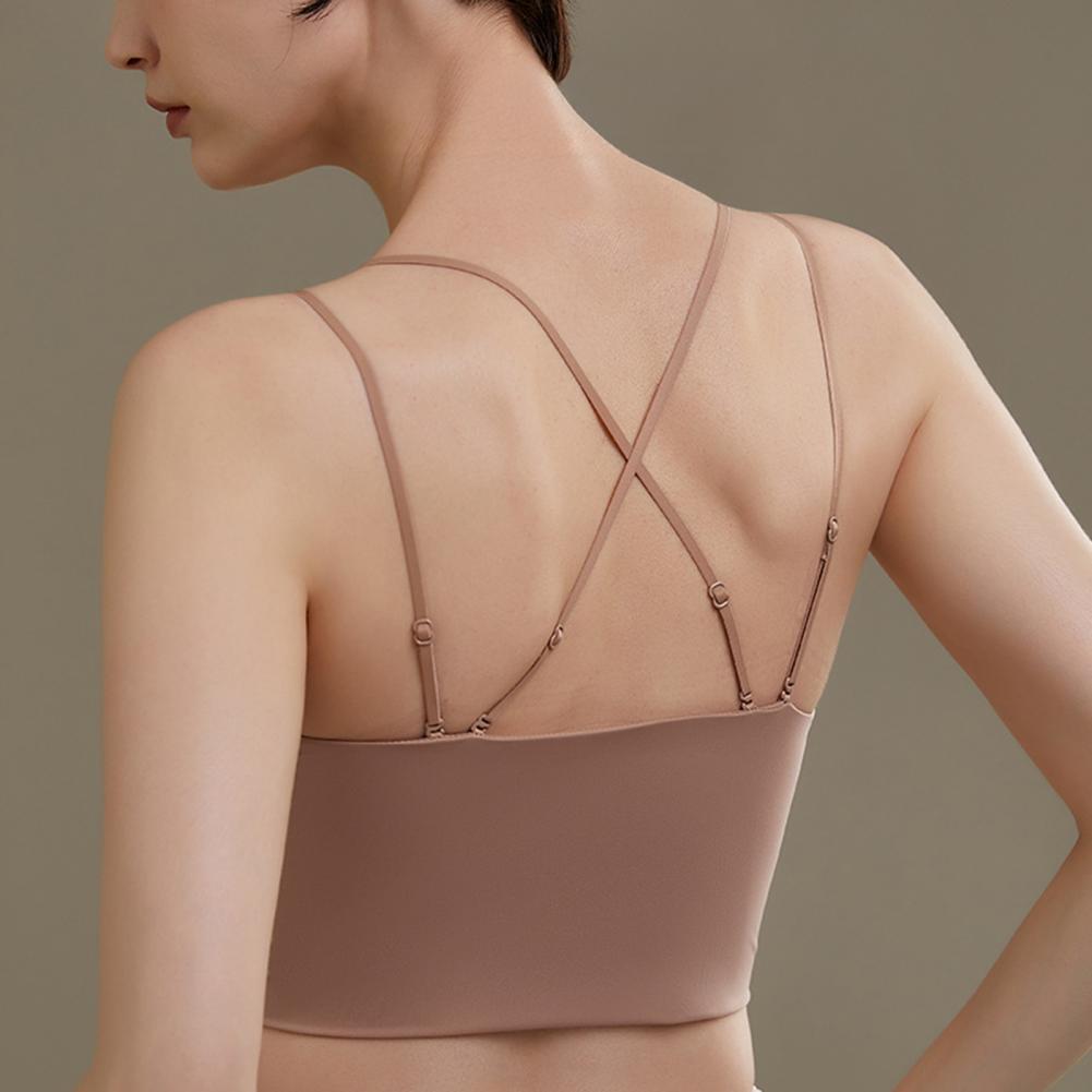 Damen-Sport-BH mit Spaghettitr – Bralette Wireless Soft Bewertung und Preis