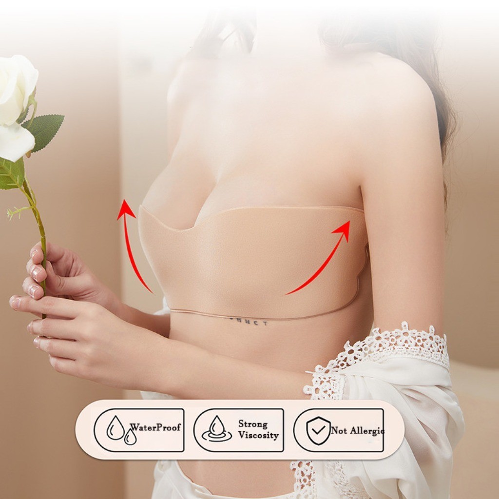 Wiederverwendbares Nippelband, – Silicone Bra Adhesive Bewertung und Preis