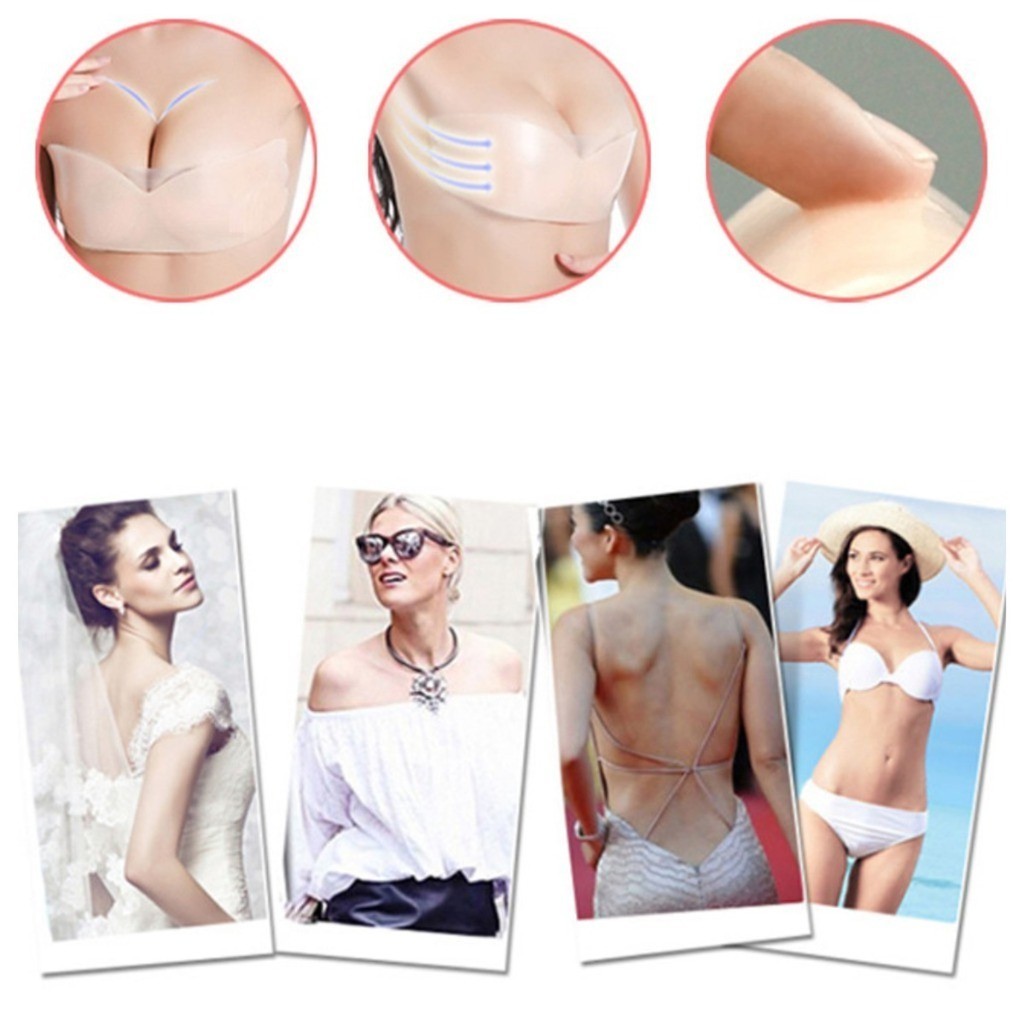 Wiederverwendbares Nippelband, – Silicone Bra Adhesive Bewertung und Preis