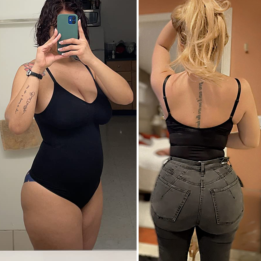 XS 3XL Nahtloser Body Suit Sha – Shapewear Bodysuit Firm Bewertung und Preis