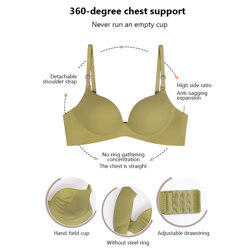 FallSweet Candy Push-Up-BH für – Bralette Wireless Soft Bewertung und Preis