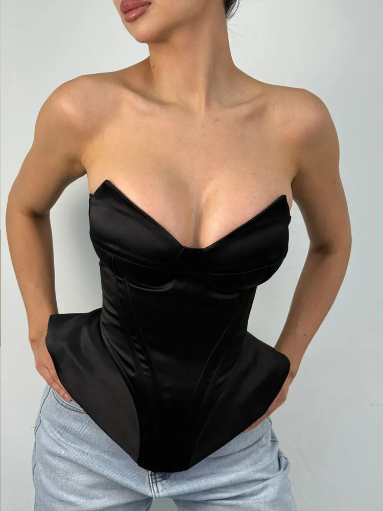 BKQU Sexy Fishbone Trägerloses – Corset Waist Cinch Bewertung und Preis