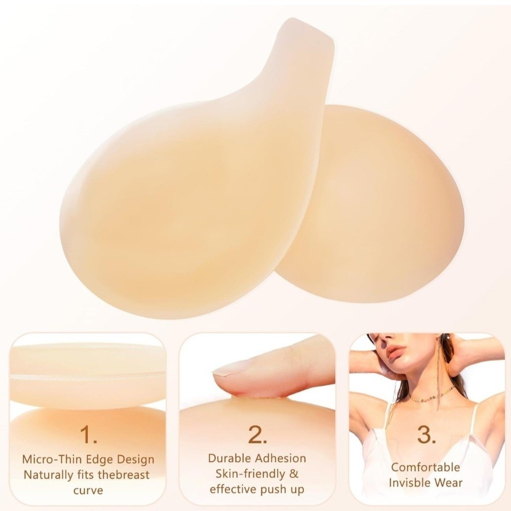Nahtlose Silikon-Nippelabdecku – Silicone Bra Adhesive Bewertung und Preis