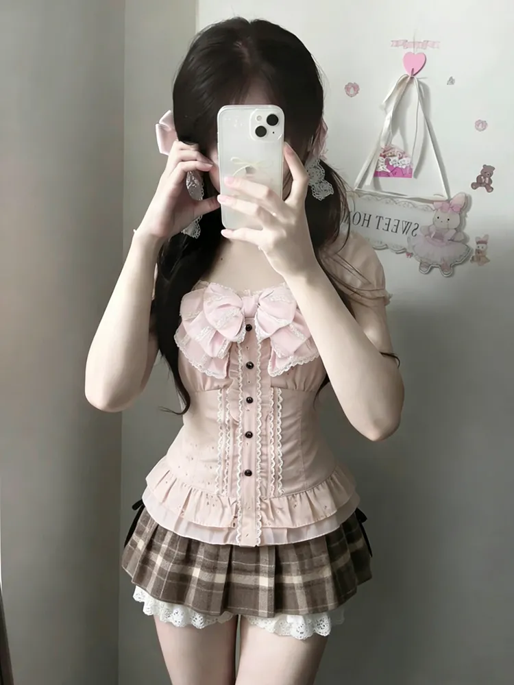 Japanisches Süßes Dreiteiliges – Cami Top Lace Bewertung und Preis