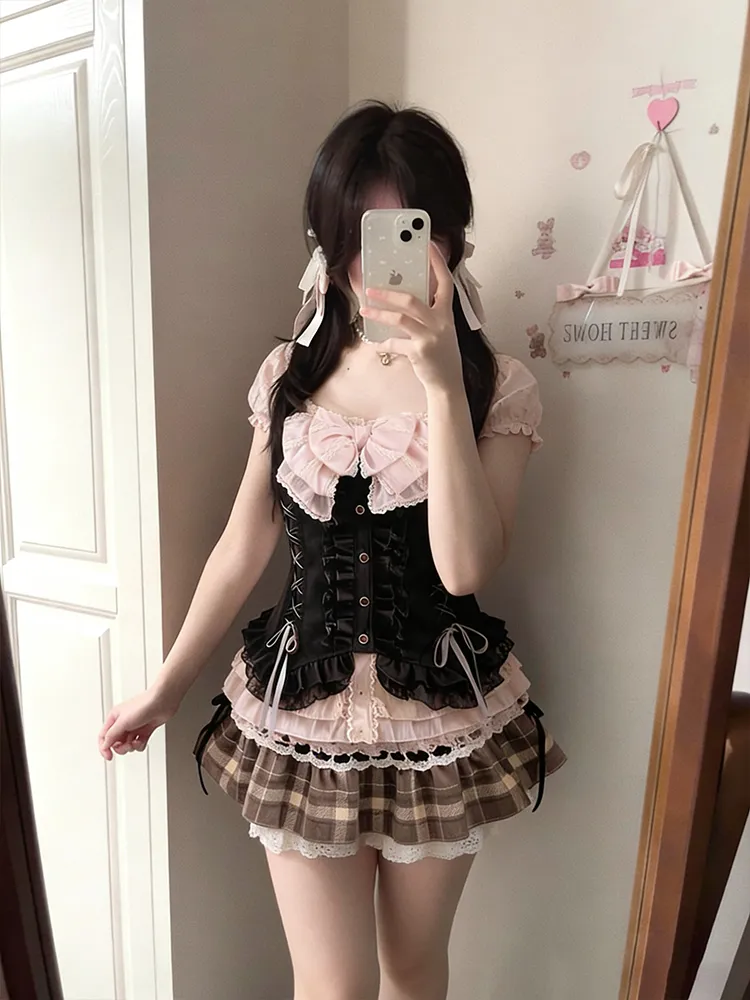 Japanisches Süßes Dreiteiliges – Cami Top Lace Bewertung und Preis